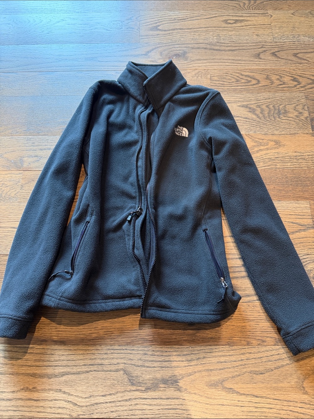 The North Face Black Full-Zip Fleece Jacket